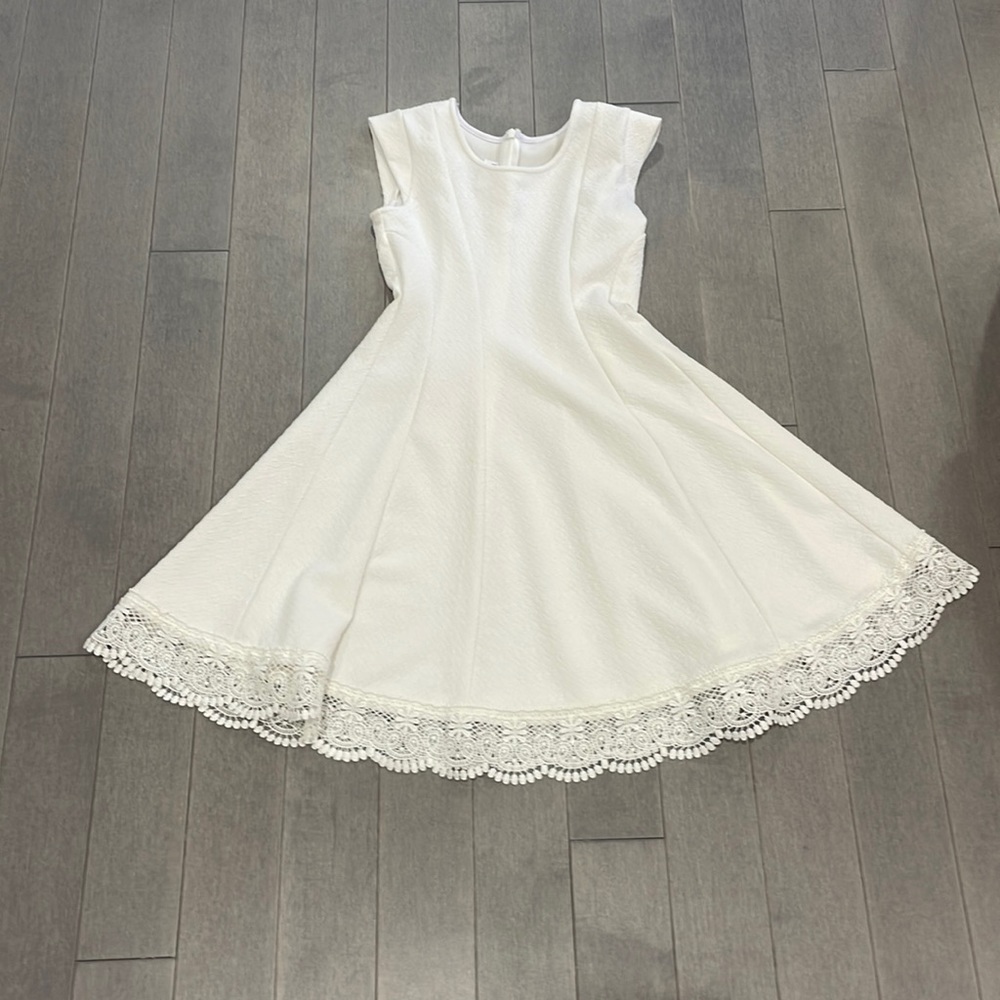 White dress